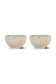 Sagaform zestaw miseczek Ditte 12 cm 2-pack beżowy 5018652
