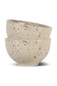 Sagaform zestaw miseczek Ditte 12 cm 2-pack 5018652 beżowy AA00