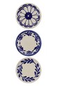House Doctor talerz sałatkowy HDDiva 13 cm 3-pack granatowy 267600050