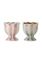 Ποτήρι αυγού Bloomingville Willa 5 x 5 cm 2-pack πολύχρωμο 82062696