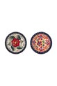 Kuchnia i bar Bloomingville miseczka Florist 95 ml 2-pack 82072587 czerwony