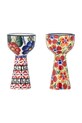 Bloomingville kieliszek na jajko Florist 5 x 10 cm 2-pack czerwony 82072584
