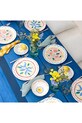 Kuchyňa a bar Sada tanierov Costa Nova Summer Bliss 27,4 cm 6-pak DEP271.SWD.SET6 viacfarebná