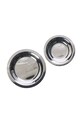 Σετ πιάτων Madam Stoltz 10 / 12,5 cm 2-pack 39058.59 γκρί AA00