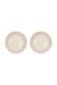 Βαθύ σετ πιάτων OYOY Yuka 19 x 19 x 4 cm 2-pack μπεζ L300691