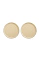 OYOY zestaw talerzy Yuka 27 x 27 x 1,9 cm 2-pack żółty L300773