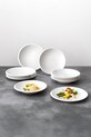 Villeroy & Boch zestaw talerzy śniadaniowych NewMoon 24 cm 12-pack biały 10.4264.7609
