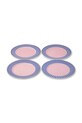 Pols Potten zestaw talerzy obiadowy z porcelany 27 cm multicolor 230.400.681