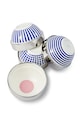 Kuchnia i bar Pols Potten zestaw miseczek z porcelany 14 x 7,7 cm 230.400.682 granatowy