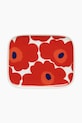Marimekko talerz do serwowania z kamionki 15 x 12 cm czerwony 063436.001