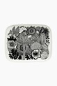 Marimekko talerz do serwowania z kamionki 15 x 12 cm czarny 067845.090