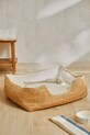 Calma House pat pentru animale de companie 50x40x20 cm bej URAL.DOGS.NAT