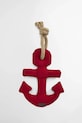 Barbour zabawka dla psa Dog Anchor Toy 25 x 21 cm czerwony DAC0124RE31