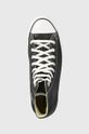 Kožené členkové topánky Converse Chuck Taylor All Star čierna C132170.M