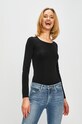 Gatta - Bluzka z elastanem czarny 004.2635.s
