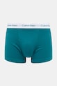 Odzież Calvin Klein Underwear bokserki męskie bawełniane z elastanem 3-pack 0000U2662G turkusowy