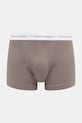 Calvin Klein Underwear bokserki męskie bawełniane z elastanem 3-pack turkusowy 0000U2662G