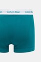 Ρούχα Calvin Klein Underwear μποξεράκι ανδρικό βαμβακερό με ελαστάν 3-pack 0000U2662G τιρκουάζ