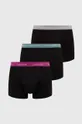 čierna Boxerky Calvin Klein Underwear 3-pak Pánsky