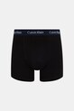 Calvin Klein Underwear boksarice moške bombaž z elastanom paket 3 kosov črna 0000U2662G