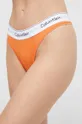оранжевый Стринги Calvin Klein Underwear Женский