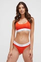 Odzież Calvin Klein Underwear stringi 0000F3786E pomarańczowy