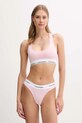 Одяг Стринги Calvin Klein Underwear 0000F3786E рожевий