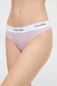 vijolična Tangice Calvin Klein Underwear Ženski