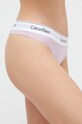 Calvin Klein Underwear stringi 0000F3786E fioletowy AA00