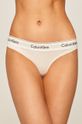 biały Calvin Klein Underwear -  Stringi Damski