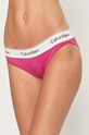 Kalhotky Calvin Klein Underwear nášivka růžová 0000F3787E