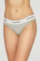 сірий Calvin Klein Underwear Труси Жіночий