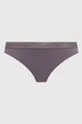 Calvin Klein Underwear stringi 3-pack fioletowy