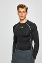 Under Armour - Longsleeve HeatGear® Armour Long Sleeve Compression Shirt 1257471 z elastanem czarny 1257471