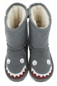 Emu Australia - Dětské nízké kozačky Shark Putt K10589.PUTT šedá AW15
