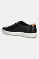 Boty Kožené sneakers boty Ecco Soft 7 Men Black Droid 43000401001 černá