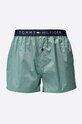 Tommy Hilfiger - Boxerky Woven Cotton voľné boxerky zelená 1U87905489