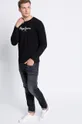 Pepe Jeans - Pánske tričko s dlhým rukávom čierna