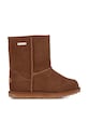 Emu Australia - Botki dziecięce Brumbly Lo brak zapięcia brązowy K10773.OAK