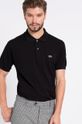 Polo tričko Lacoste regular černá L1212.031
