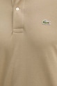 Pamučna polo majica Lacoste L1212 bež
