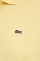Lacoste polo bawełniane L1212 żółty
