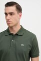 Lacoste polo de bumbac verde L1212