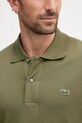 Хлопковое поло Lacoste зелёный L1212