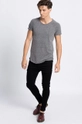 Jack & Jones - Jeansy Liam Original AM 009 czarny