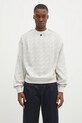 Ader Error sweatshirt with elastane gray J62I16.00IN2