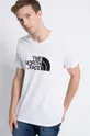 biały The North Face t-shirt bawełniany Easy Męski