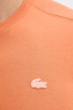 Lacoste T-shirt bawełniany męski TH7618 pomarańczowy