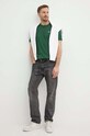 Tričko Lacoste TH7618 zelená SS25