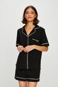 Dkny - Pyžamo New Signature pletenina čierna YI2819259